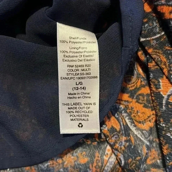 Scoop Women’s Tiered Midi Dress U8 - Picture 7 of 7